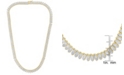Macy's Women's Diamond Accent 'S' Link Necklace